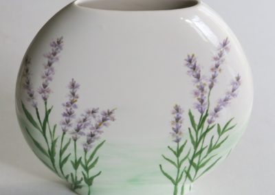 wazon ręcznie malowany